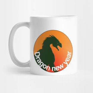 Dragon dedicated to Chinese New Year Mug